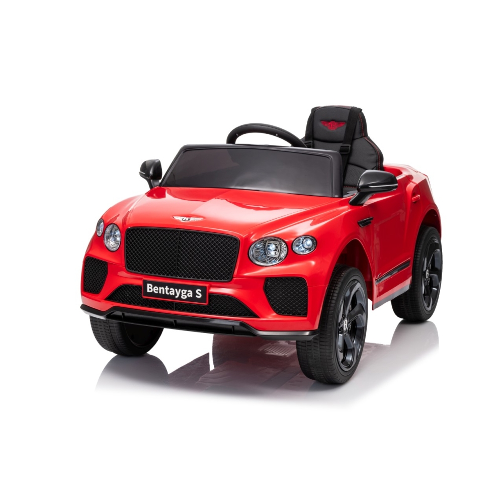 Elektromobilis Bentley Bentayga S, Red-Elektromobiliai vaikams, Visureigiai-e-vaikas
