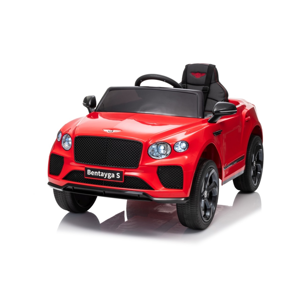 Elektromobilis Bentley Bentayga S, Red-Elektromobiliai vaikams, Visureigiai-e-vaikas