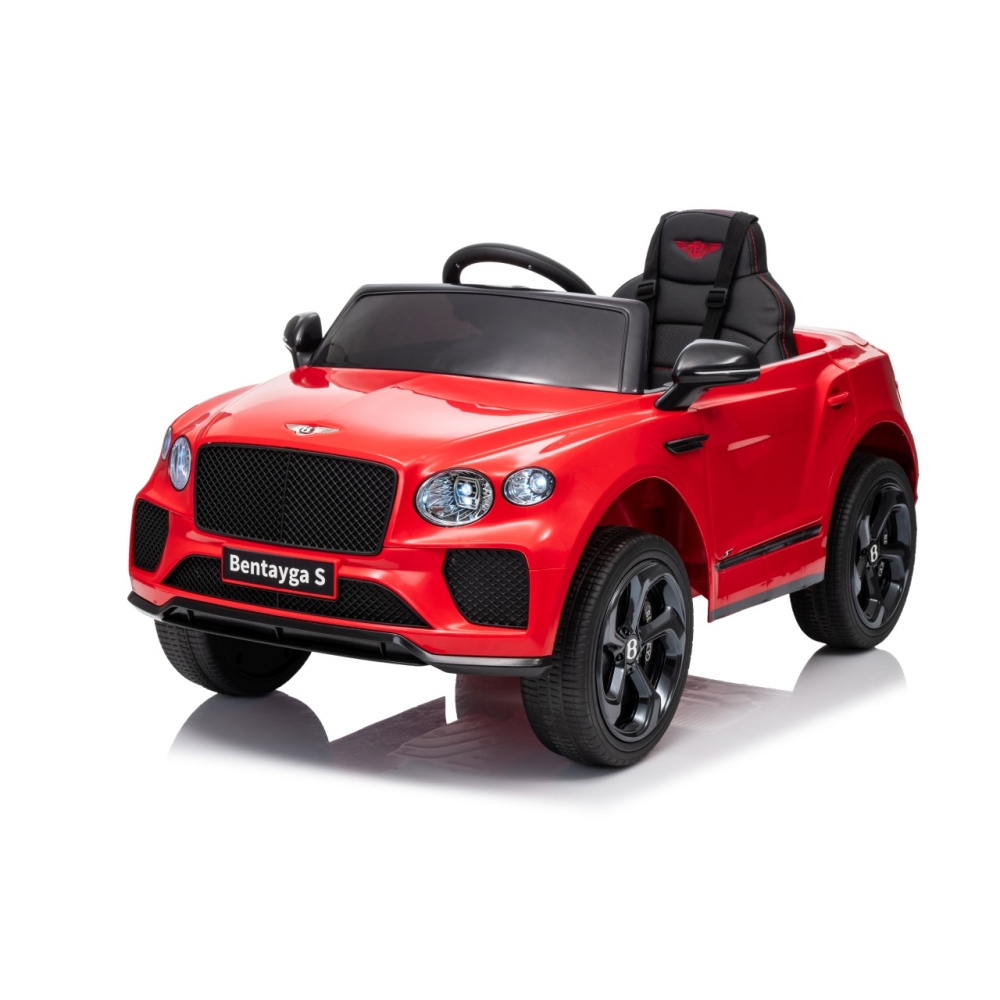 Elektromobilis Bentley Bentayga S, Red-Elektromobiliai vaikams, Visureigiai-e-vaikas