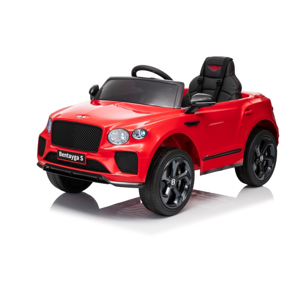 Elektromobilis Bentley Bentayga S, Red-Elektromobiliai vaikams, Visureigiai-e-vaikas