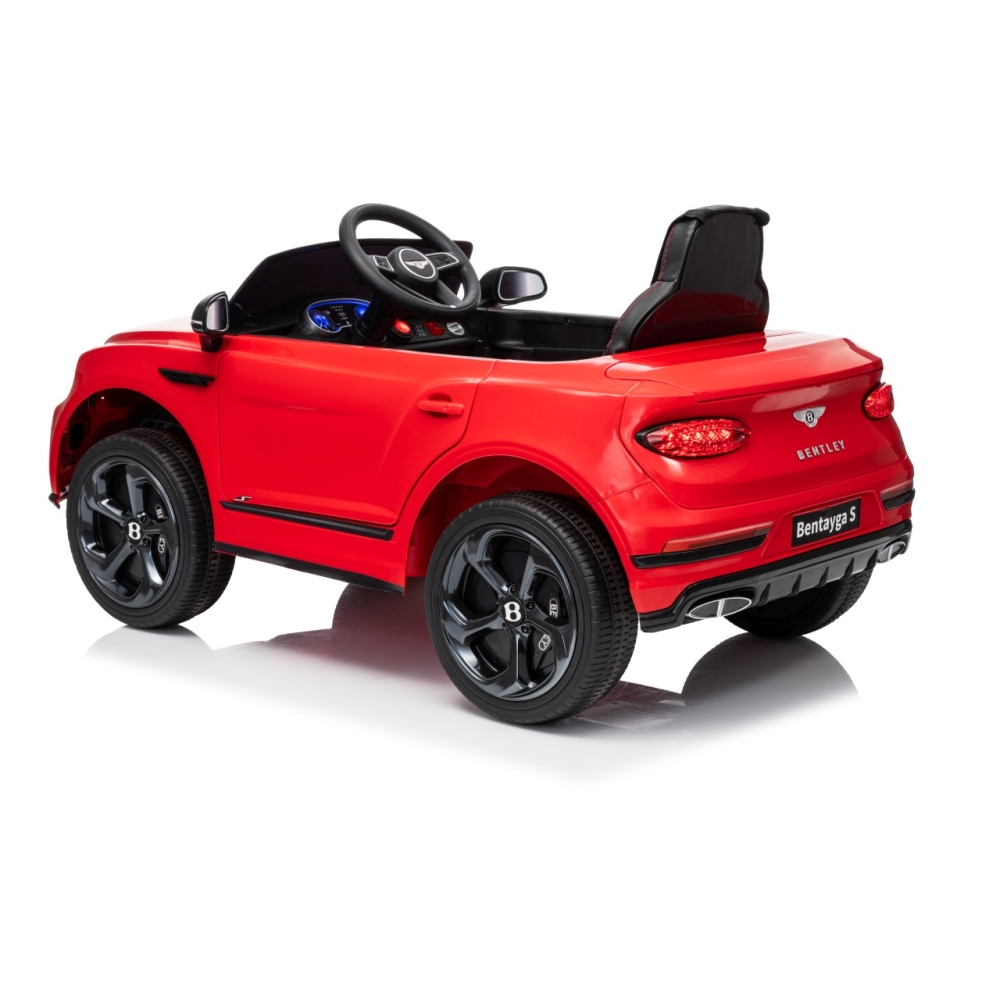 Elektromobilis Bentley Bentayga S, Red-Elektromobiliai vaikams, Visureigiai-e-vaikas