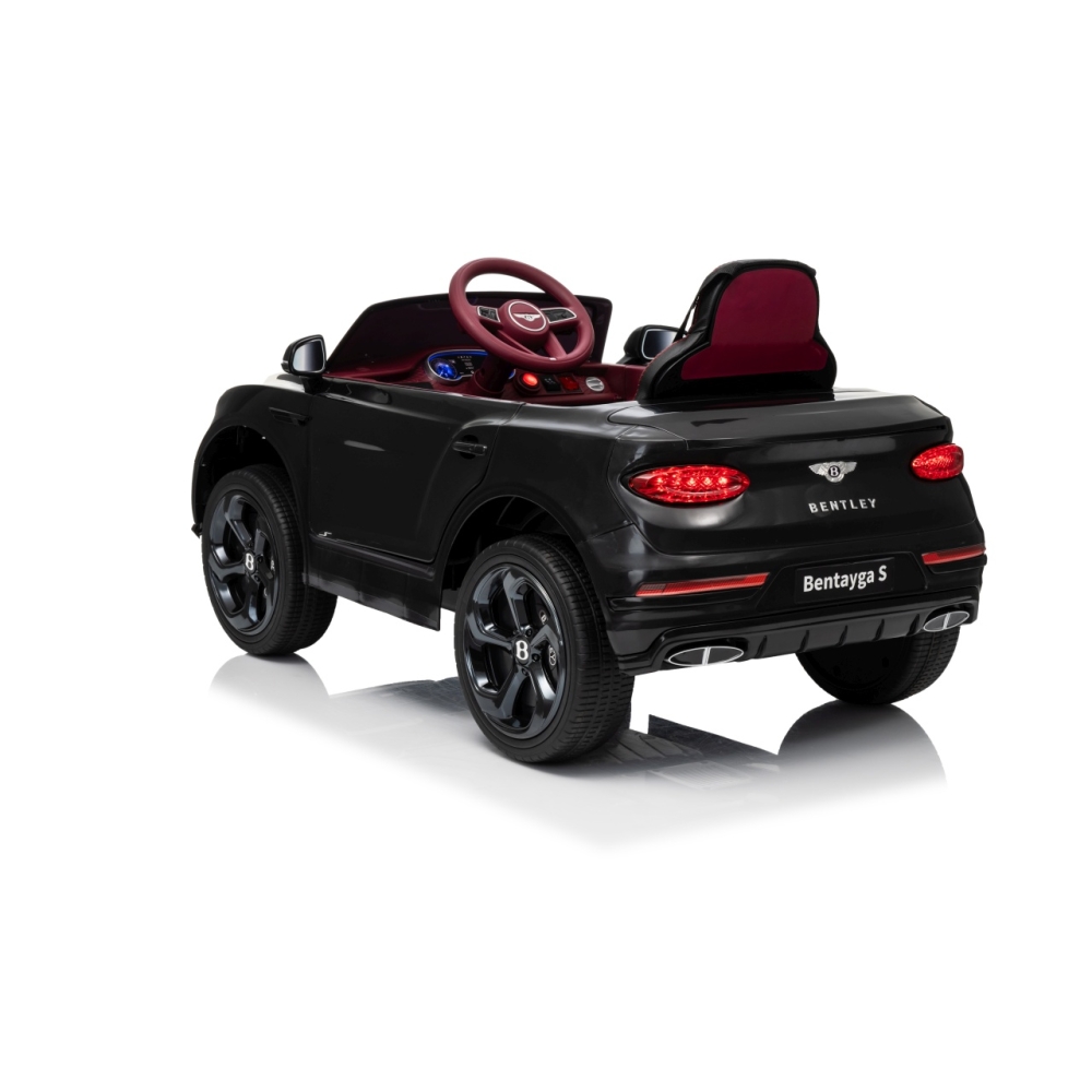 Elektromobilis Bentley Bentayga S, Black-Elektromobiliai vaikams, Visureigiai-e-vaikas