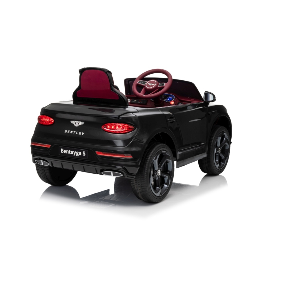 Elektromobilis Bentley Bentayga S, Black-Elektromobiliai vaikams, Visureigiai-e-vaikas