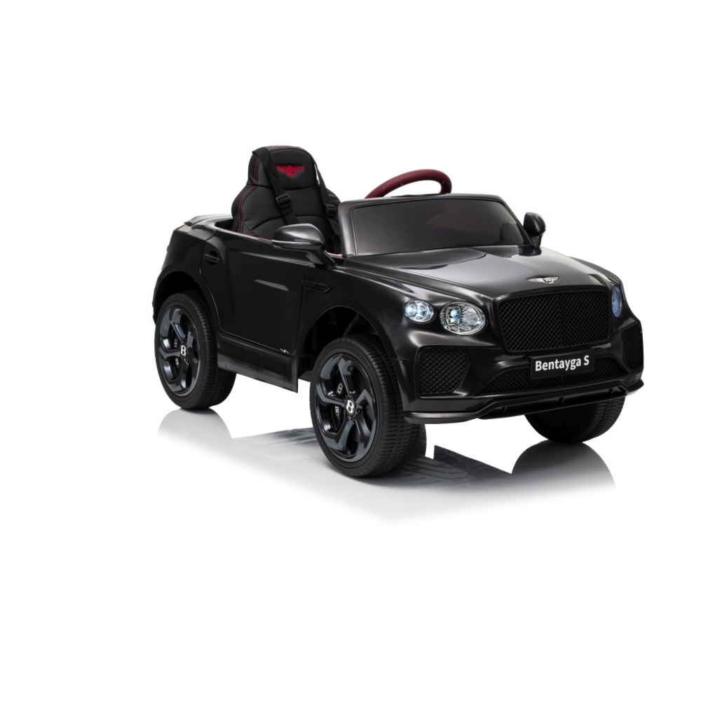 Elektromobilis Bentley Bentayga S, Black-Elektromobiliai vaikams, Visureigiai-e-vaikas