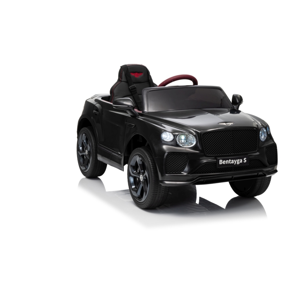 Elektromobilis Bentley Bentayga S, Black-Elektromobiliai vaikams, Visureigiai-e-vaikas