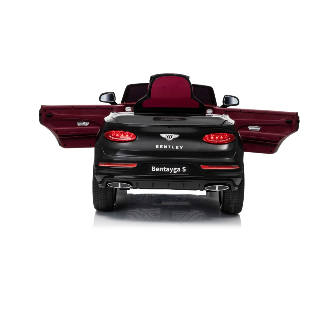 Elektromobilis Bentley Bentayga S, Black-Elektromobiliai vaikams, Visureigiai-e-vaikas