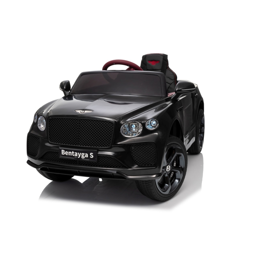 Elektromobilis Bentley Bentayga S, Black-Elektromobiliai vaikams, Visureigiai-e-vaikas