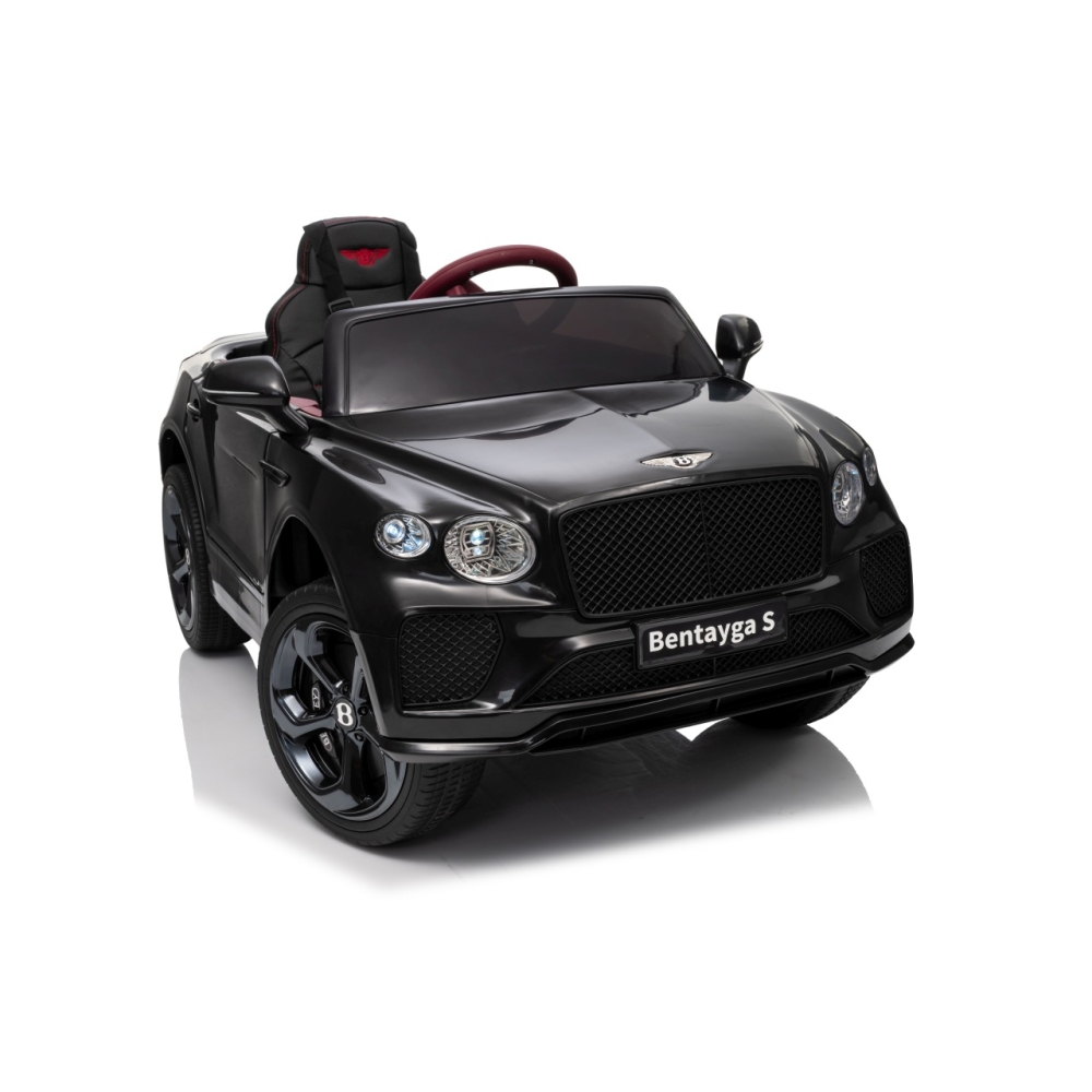 Elektromobilis Bentley Bentayga S, Black-Elektromobiliai vaikams, Visureigiai-e-vaikas
