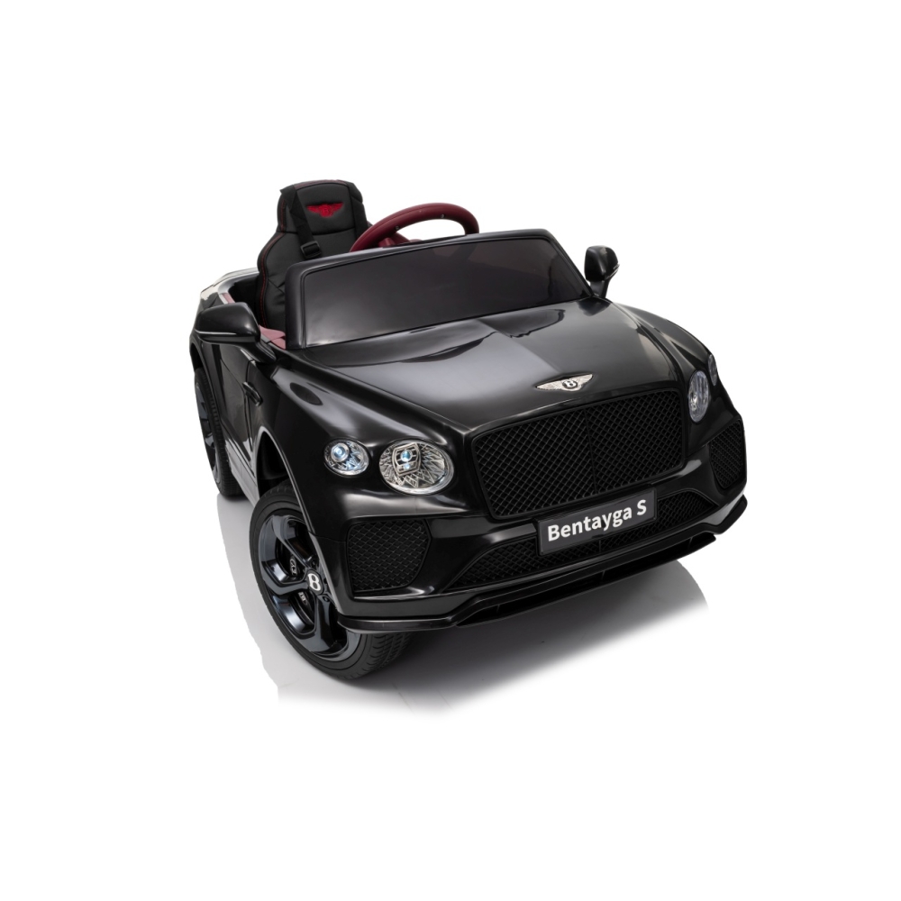 Elektromobilis Bentley Bentayga S, Black-Elektromobiliai vaikams, Visureigiai-e-vaikas