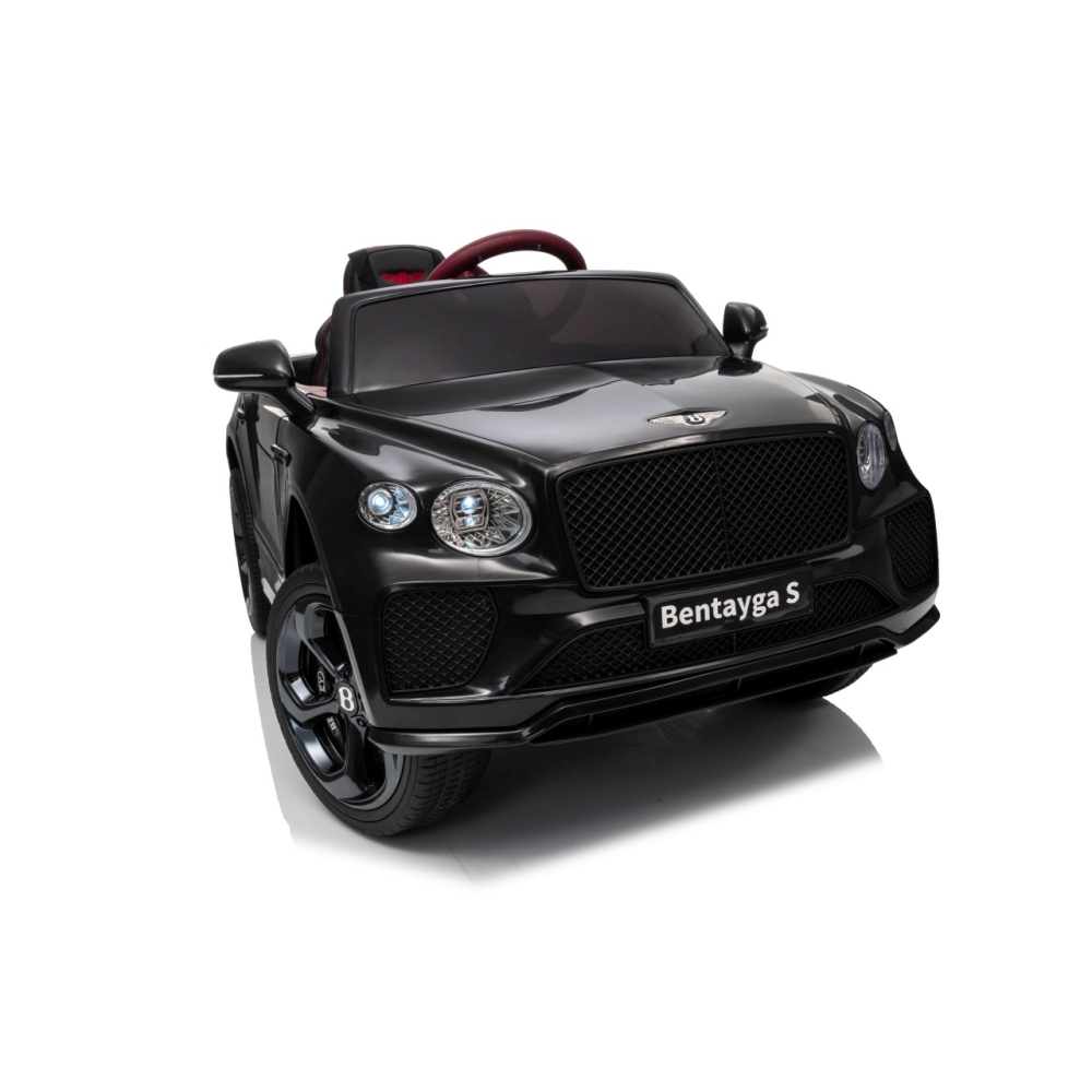 Elektromobilis Bentley Bentayga S, Black-Elektromobiliai vaikams, Visureigiai-e-vaikas