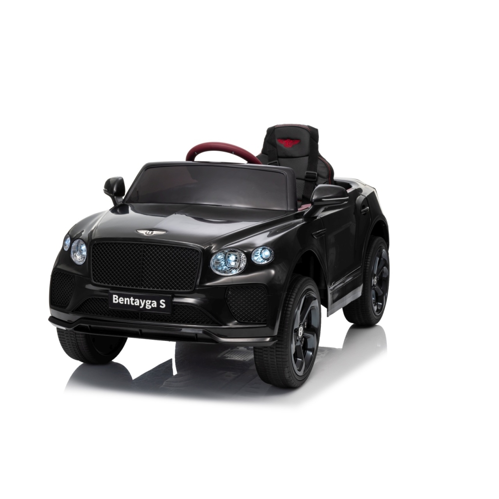 Elektromobilis Bentley Bentayga S, Black-Elektromobiliai vaikams, Visureigiai-e-vaikas