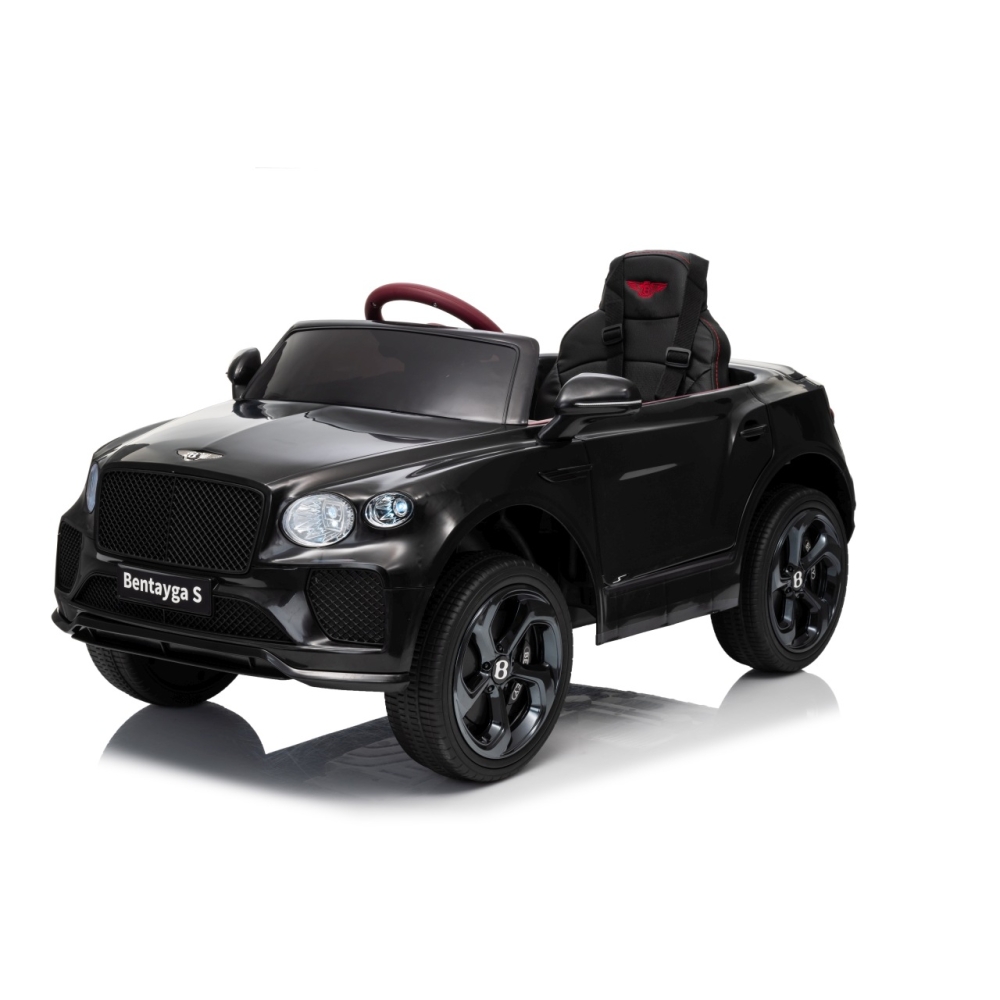 Elektromobilis Bentley Bentayga S, Black-Elektromobiliai vaikams, Visureigiai-e-vaikas