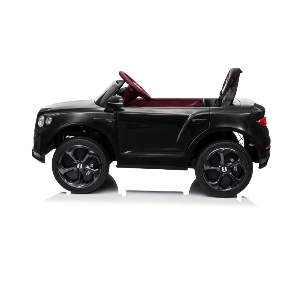 Elektromobilis Bentley Bentayga S, Black-Elektromobiliai vaikams, Visureigiai-e-vaikas