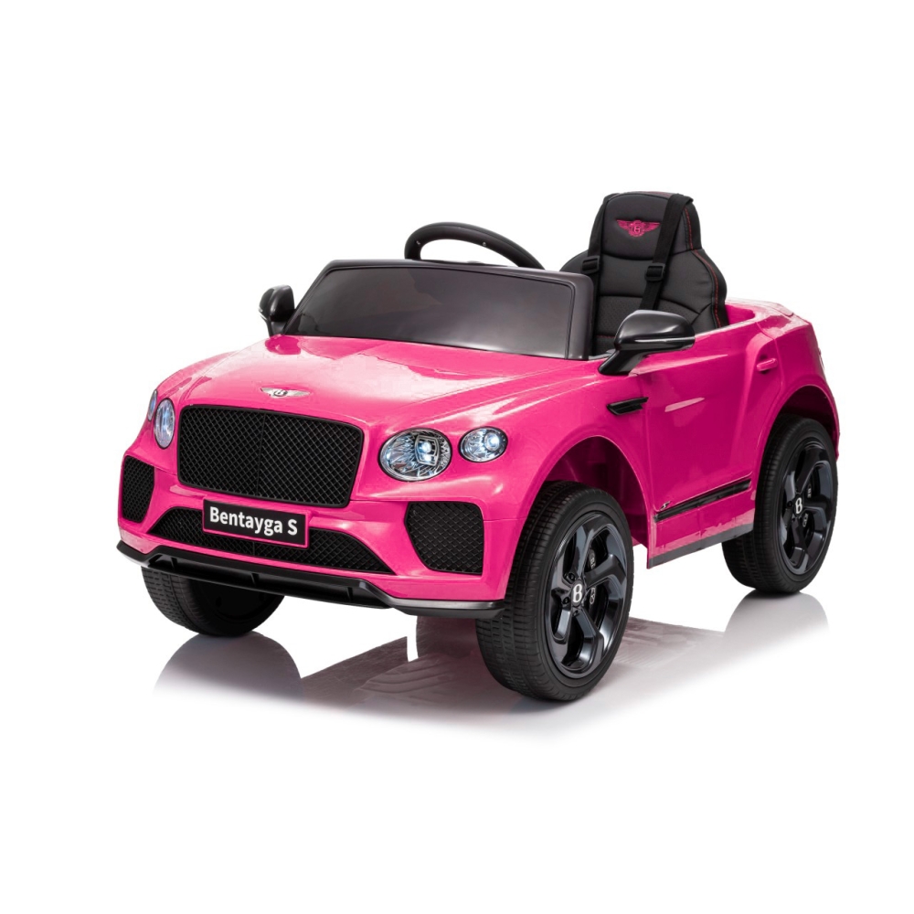 Elektromobilis Bentley Bentayga S, Pink-Elektromobiliai vaikams, Visureigiai-e-vaikas