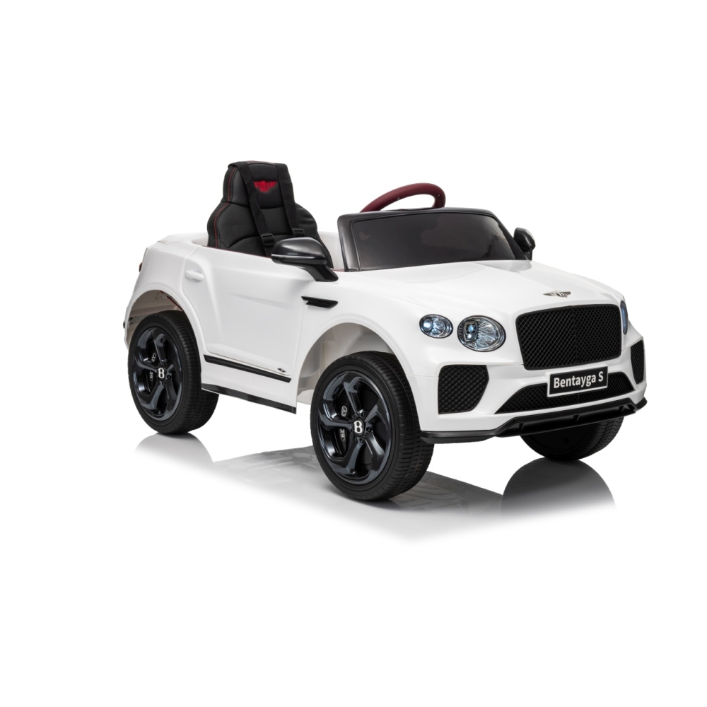 Elektromobilis Bentley Bentayga S, White-Elektromobiliai vaikams, Visureigiai-e-vaikas