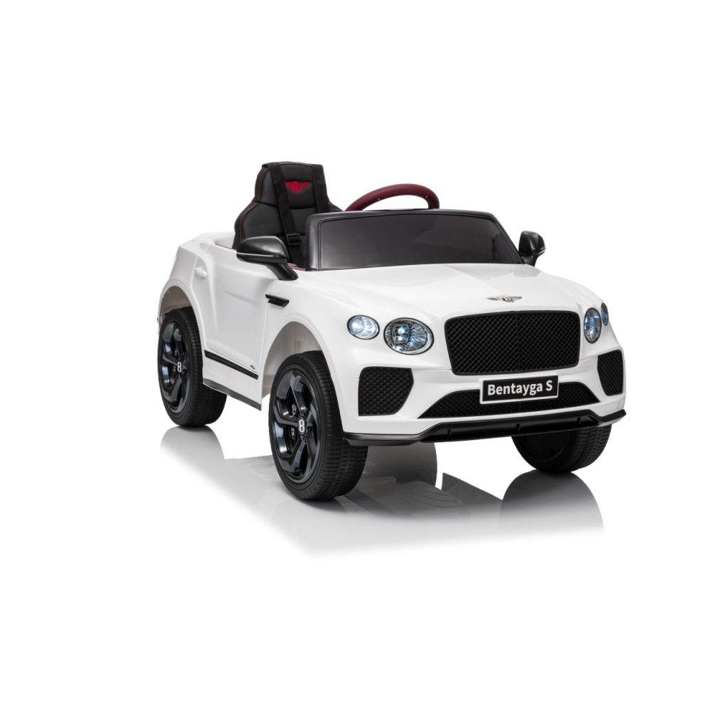 Elektromobilis Bentley Bentayga S, White-Elektromobiliai vaikams, Visureigiai-e-vaikas