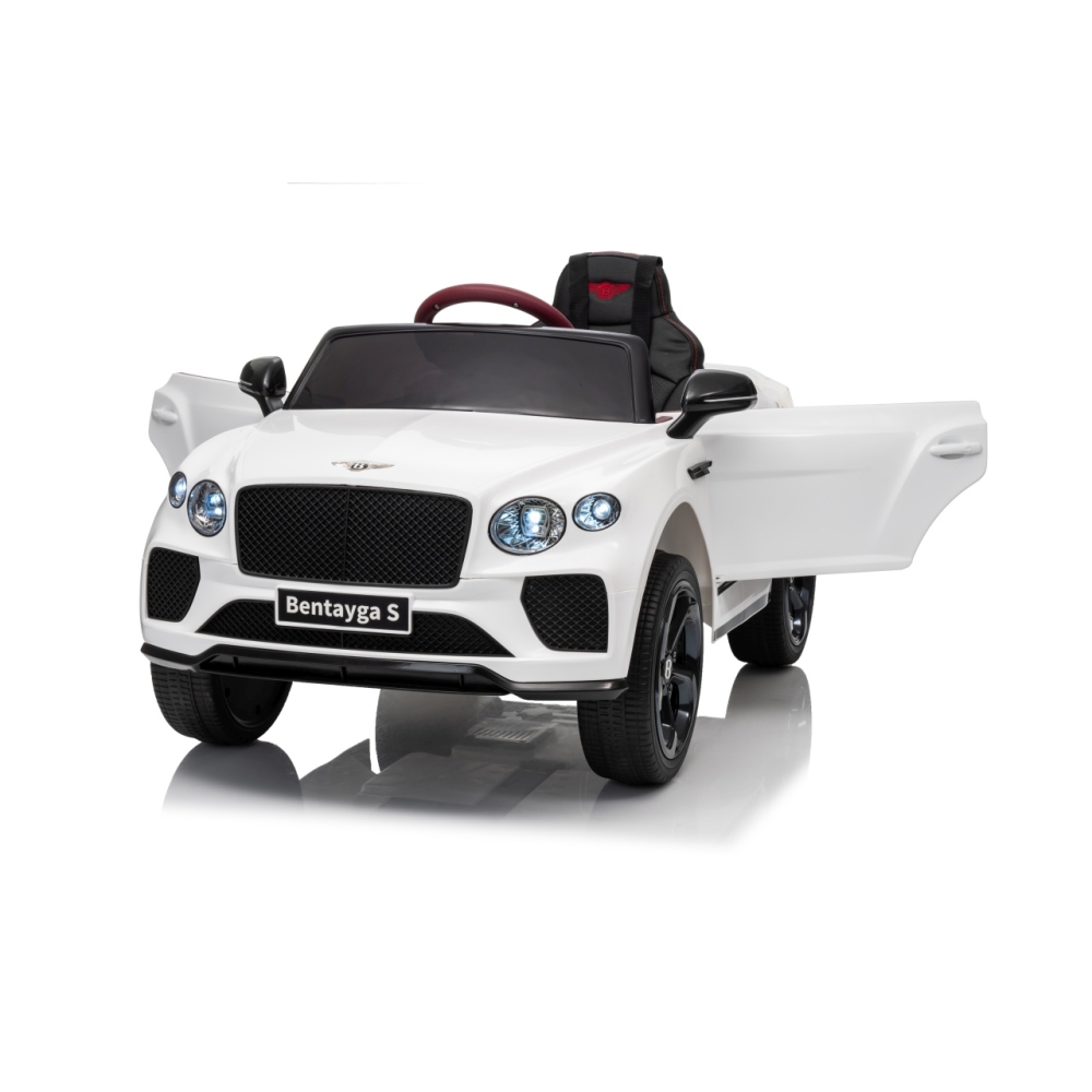 Elektromobilis Bentley Bentayga S, White-Elektromobiliai vaikams, Visureigiai-e-vaikas