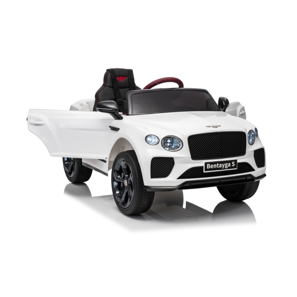 Elektromobilis Bentley Bentayga S, White-Elektromobiliai vaikams, Visureigiai-e-vaikas