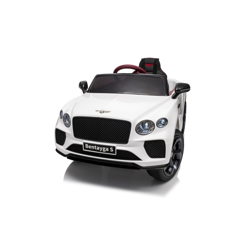 Elektromobilis Bentley Bentayga S, White-Elektromobiliai vaikams, Visureigiai-e-vaikas