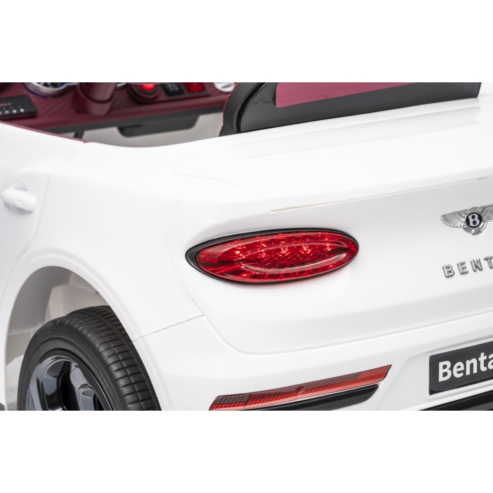 Elektromobilis Bentley Bentayga S, White-Elektromobiliai vaikams, Visureigiai-e-vaikas