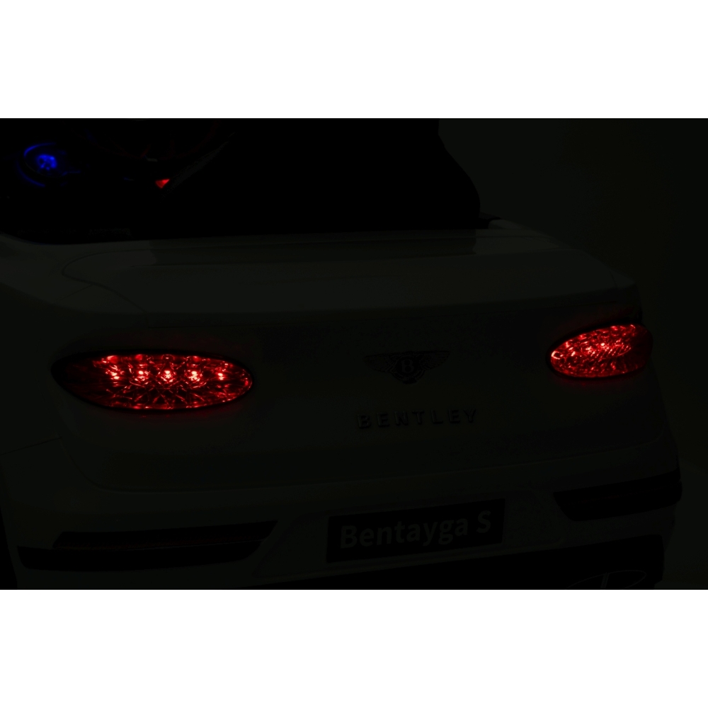 Elektromobilis Bentley Bentayga S, White-Elektromobiliai vaikams, Visureigiai-e-vaikas