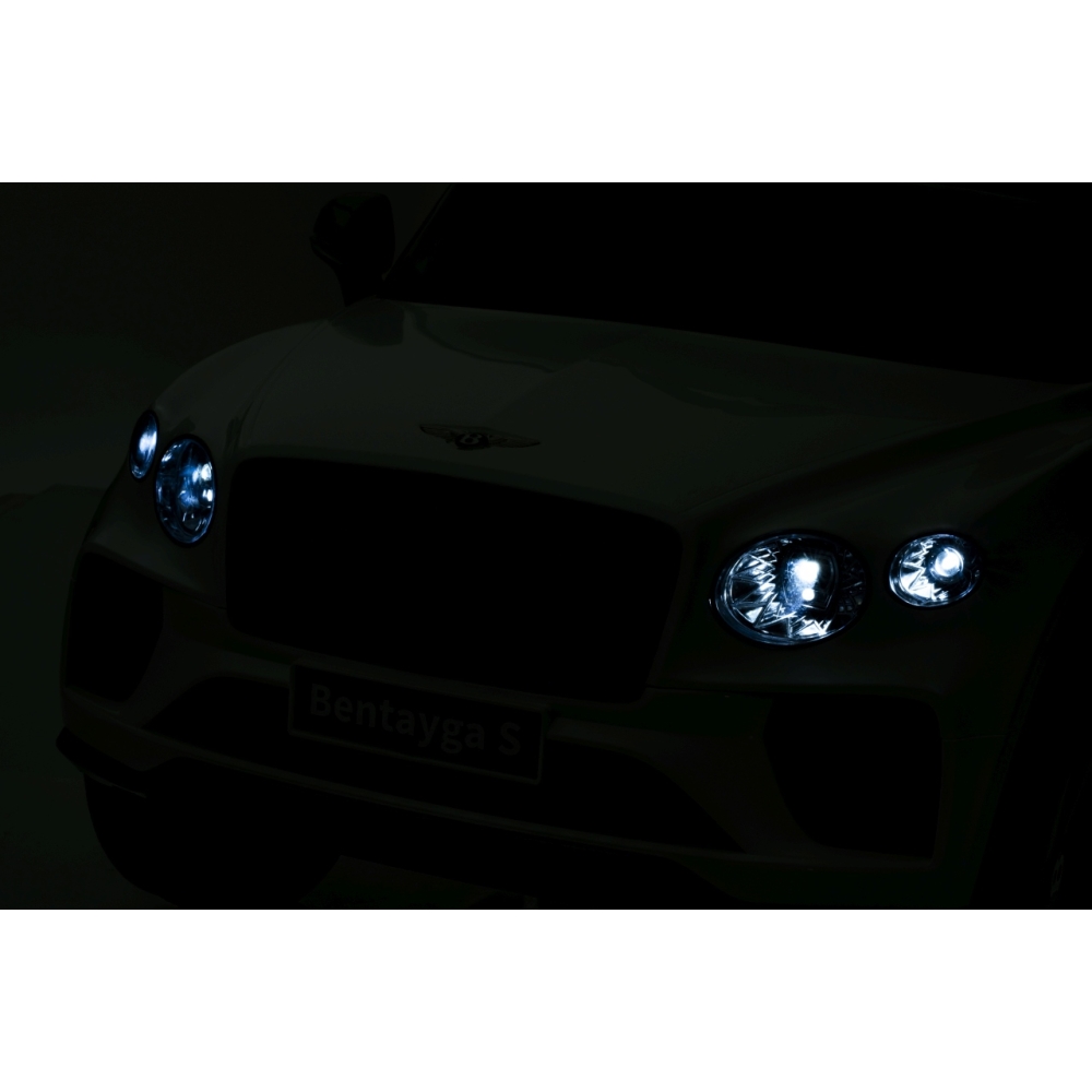 Elektromobilis Bentley Bentayga S, White-Elektromobiliai vaikams, Visureigiai-e-vaikas