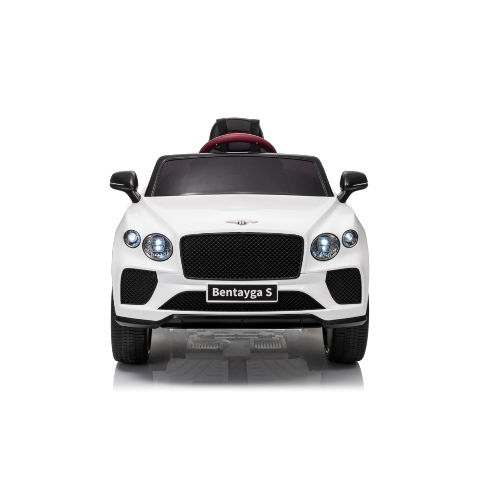Elektromobilis Bentley Bentayga S, White-Elektromobiliai vaikams, Visureigiai-e-vaikas