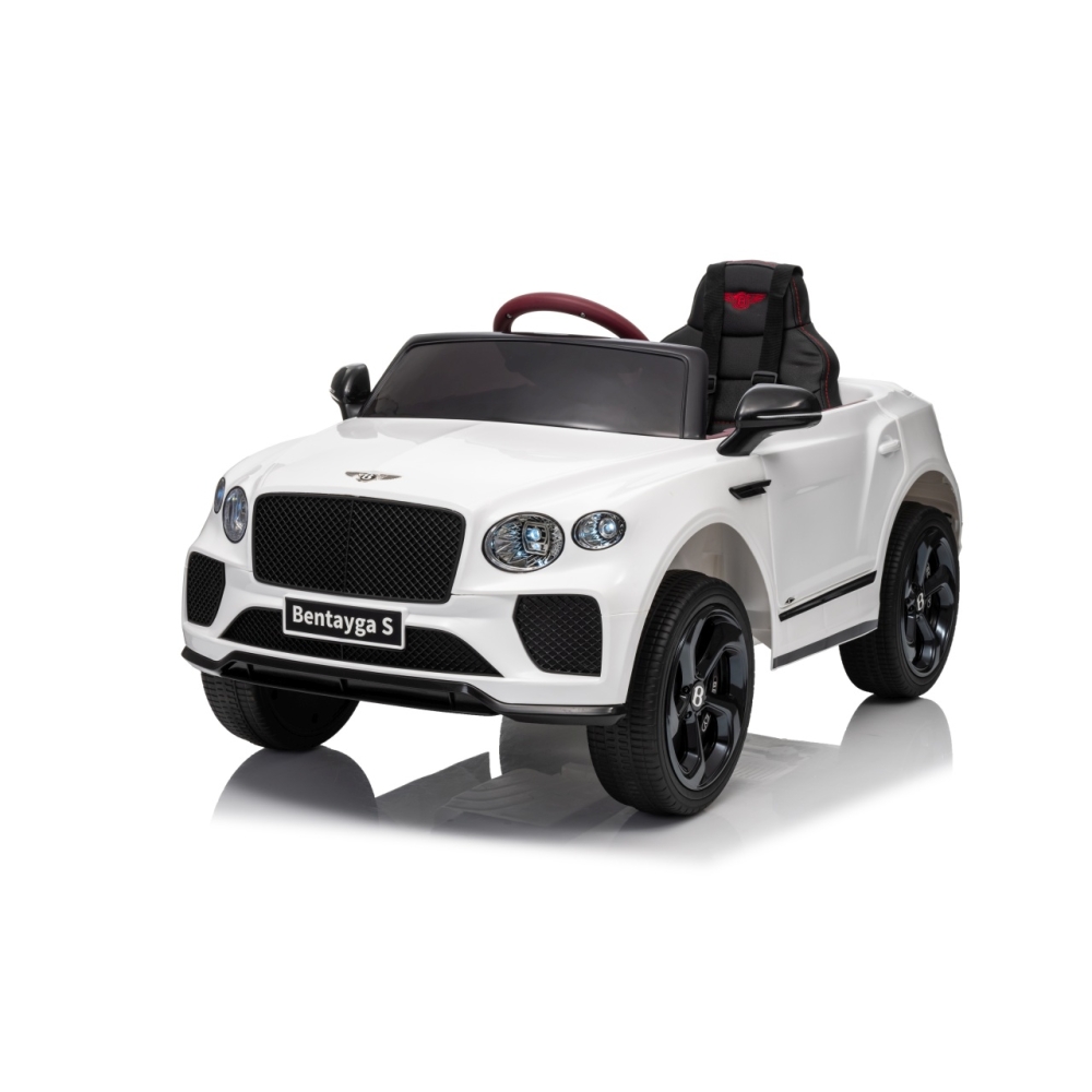 Elektromobilis Bentley Bentayga S, White-Elektromobiliai vaikams, Visureigiai-e-vaikas