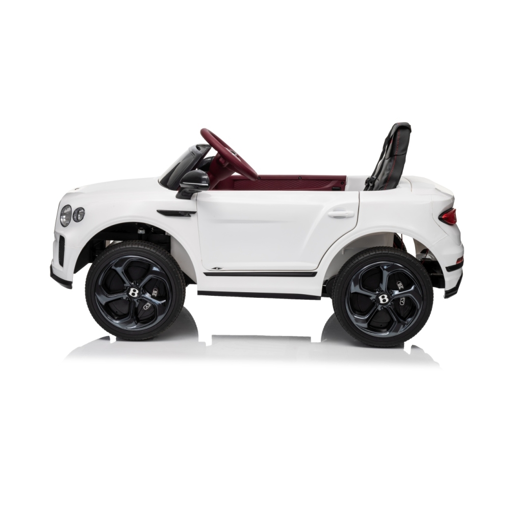 Elektromobilis Bentley Bentayga S, White-Elektromobiliai vaikams, Visureigiai-e-vaikas
