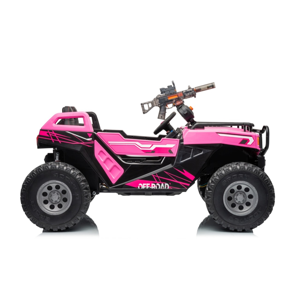 Elektrinis Buggy PROSPECTOR 4x4 STRONG, Pink-Elektromobiliai vaikams, Keturračiai ir bagiai-e-vaikas