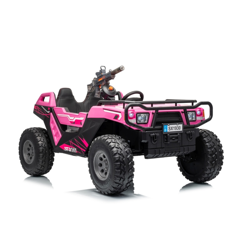 Elektrinis Buggy PROSPECTOR 4x4 STRONG, Pink-Elektromobiliai vaikams, Keturračiai ir bagiai-e-vaikas