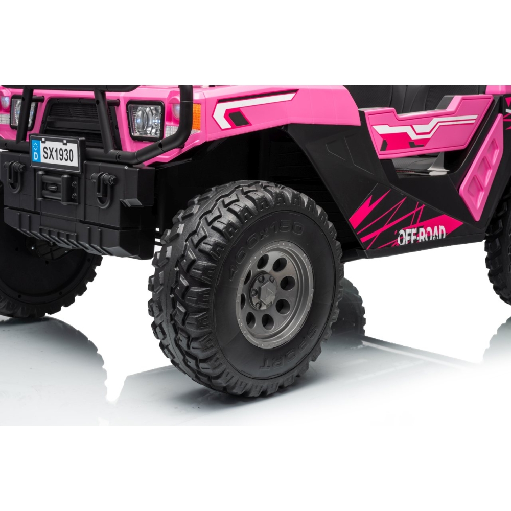 Elektrinis Buggy PROSPECTOR 4x4 STRONG, Pink-Elektromobiliai vaikams, Keturračiai ir bagiai-e-vaikas