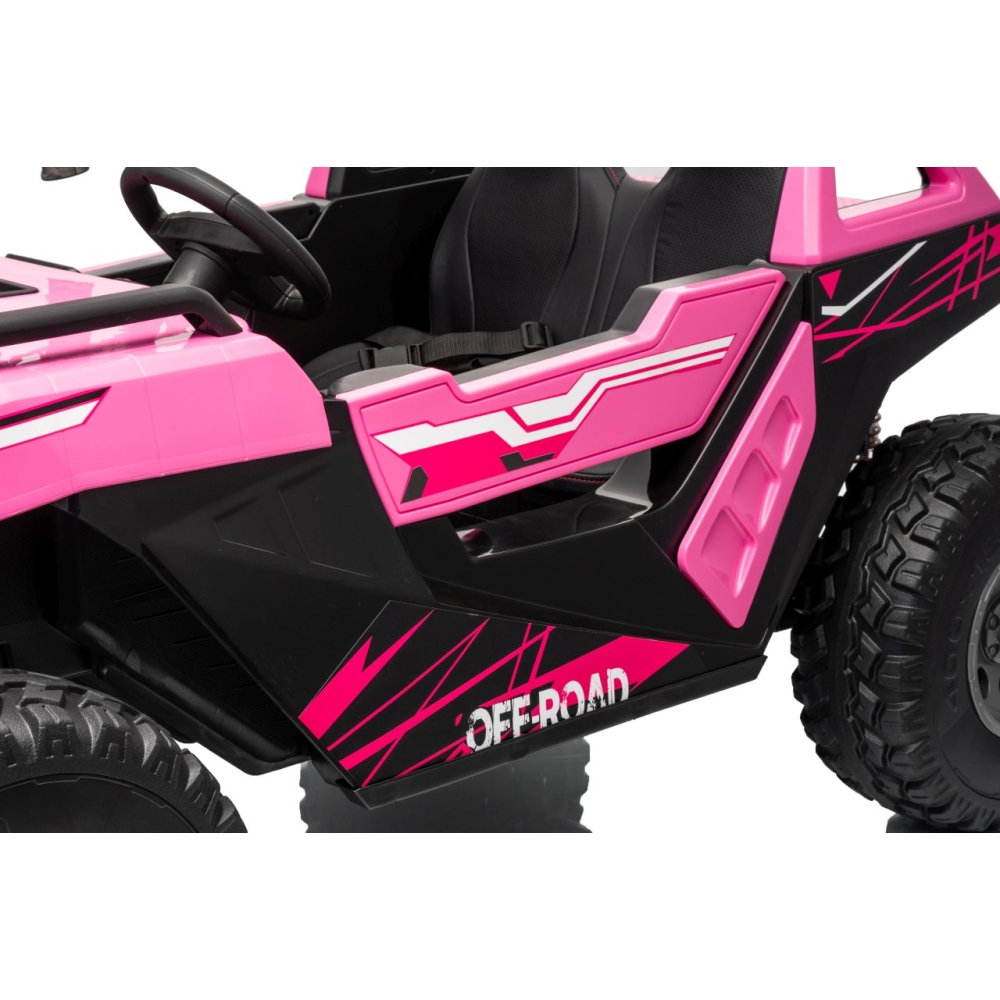 Elektrinis Buggy PROSPECTOR 4x4 STRONG, Pink-Elektromobiliai vaikams, Keturračiai ir bagiai-e-vaikas