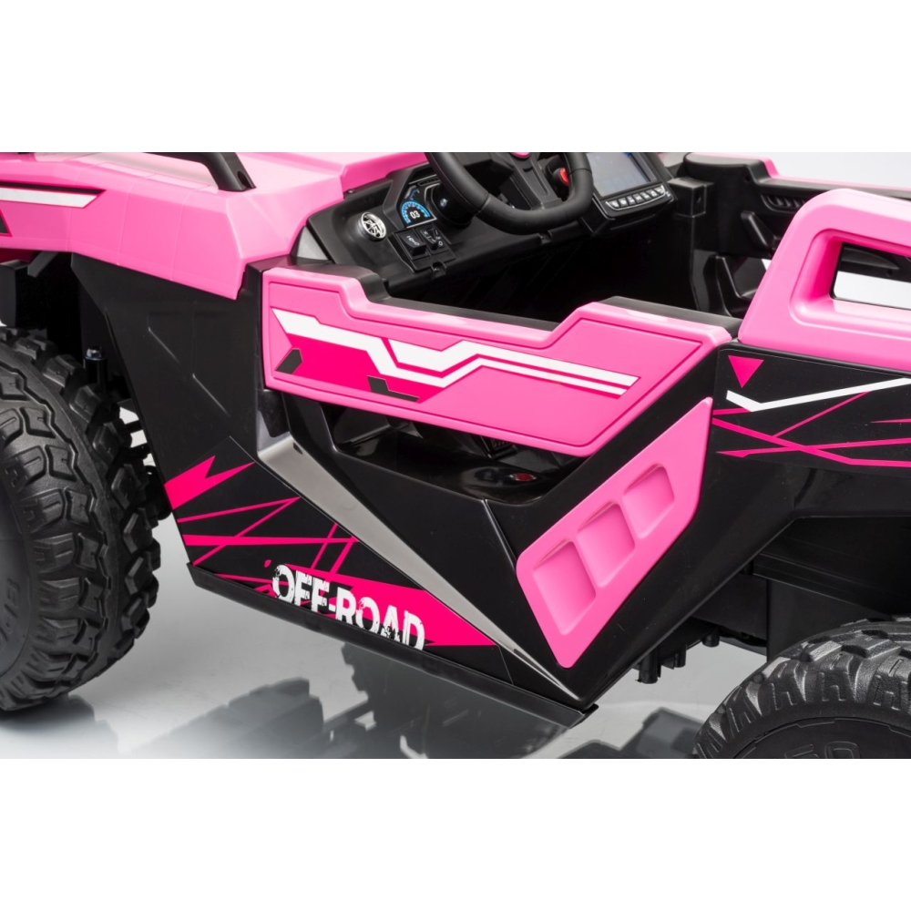 Elektrinis Buggy PROSPECTOR 4x4 STRONG, Pink-Elektromobiliai vaikams, Keturračiai ir bagiai-e-vaikas