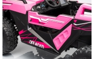 Elektrinis Buggy PROSPECTOR 4x4 STRONG, Pink-Elektromobiliai vaikams, Keturračiai ir bagiai-e-vaikas