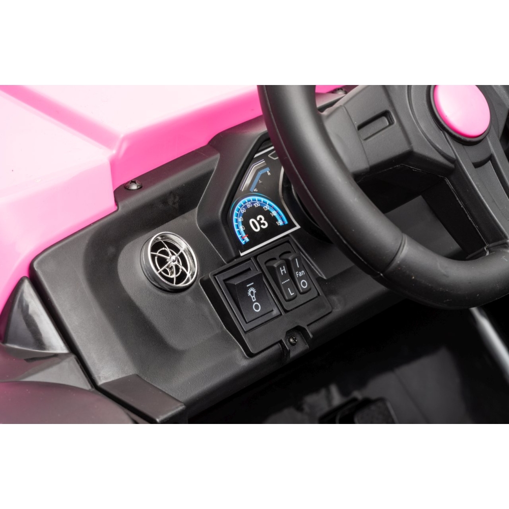 Elektrinis Buggy PROSPECTOR 4x4 STRONG, Pink-Elektromobiliai vaikams, Keturračiai ir bagiai-e-vaikas