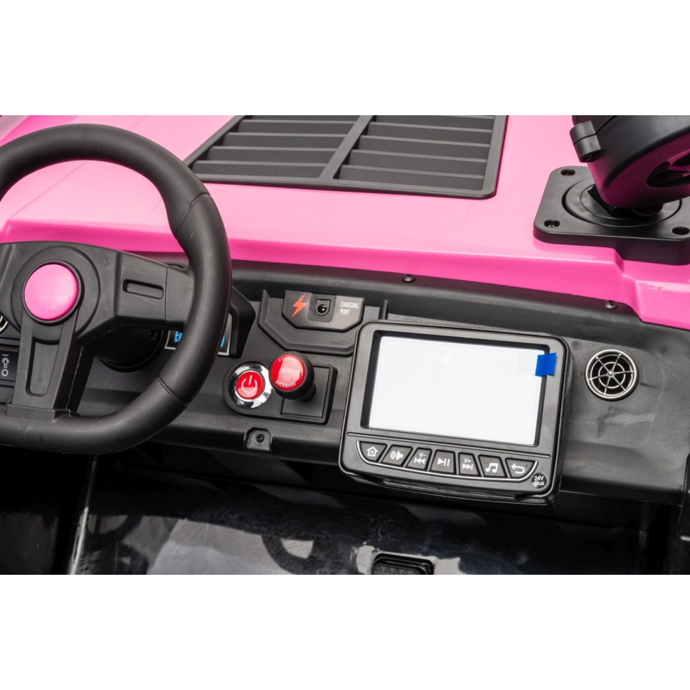 Elektrinis Buggy PROSPECTOR 4x4 STRONG, Pink-Elektromobiliai vaikams, Keturračiai ir bagiai-e-vaikas