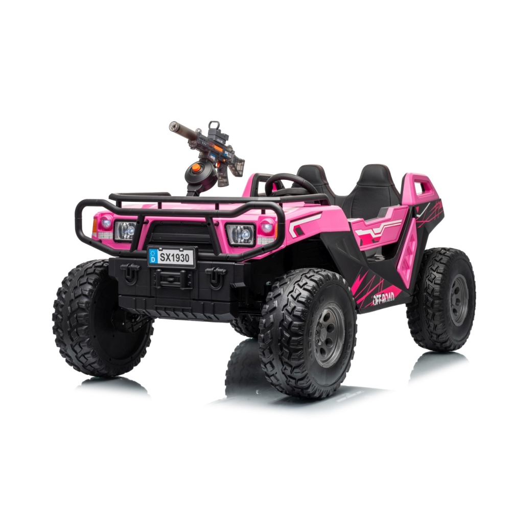 Elektrinis Buggy PROSPECTOR 4x4 STRONG, Pink-Elektromobiliai vaikams, Keturračiai ir bagiai-e-vaikas