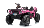Elektrinis Buggy PROSPECTOR 4x4 STRONG, Pink-Elektromobiliai vaikams, Keturračiai ir bagiai-e-vaikas
