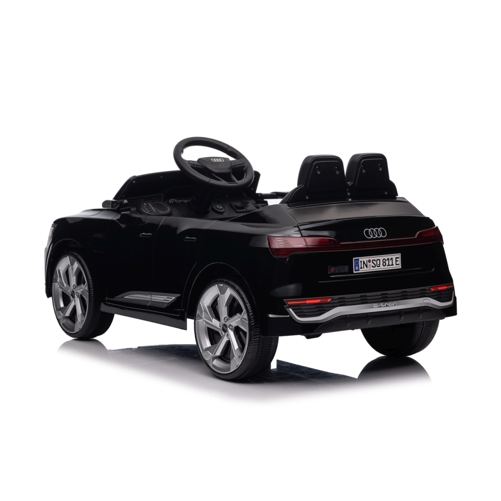 Elektromobilis Audi SQ8, Black-Elektromobiliai vaikams, Visureigiai-e-vaikas