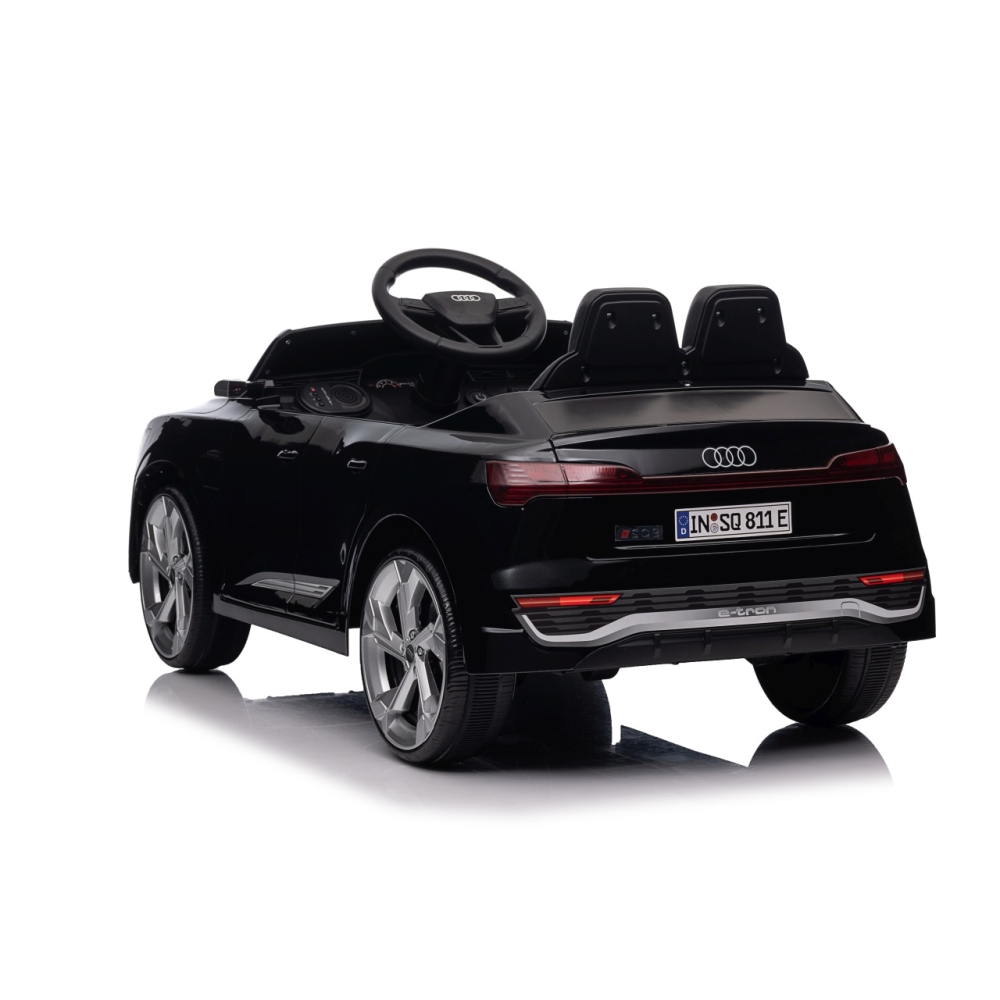 Elektromobilis Audi SQ8, Black-Elektromobiliai vaikams, Visureigiai-e-vaikas