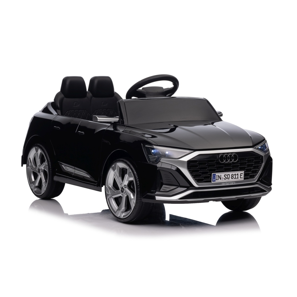 Elektromobilis Audi SQ8, Black-Elektromobiliai vaikams, Visureigiai-e-vaikas