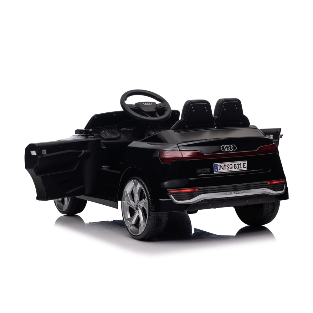 Elektromobilis Audi SQ8, Black-Elektromobiliai vaikams, Visureigiai-e-vaikas