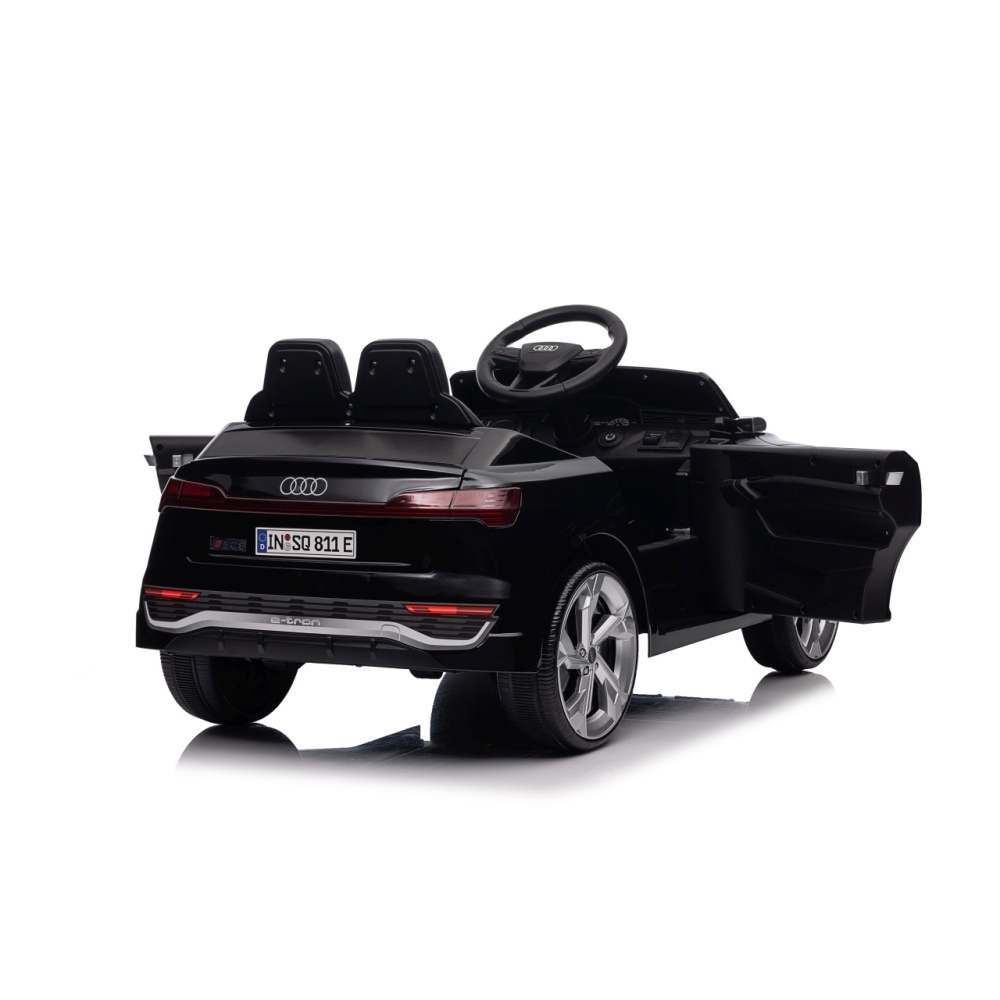 Elektromobilis Audi SQ8, Black-Elektromobiliai vaikams, Visureigiai-e-vaikas