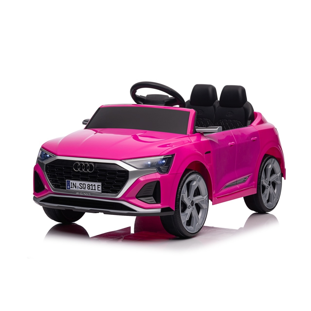 Elektromobilis Audi SQ8, Pink-Elektromobiliai vaikams, Visureigiai-e-vaikas