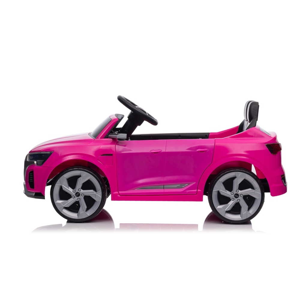Elektromobilis Audi SQ8, Pink-Elektromobiliai vaikams, Visureigiai-e-vaikas
