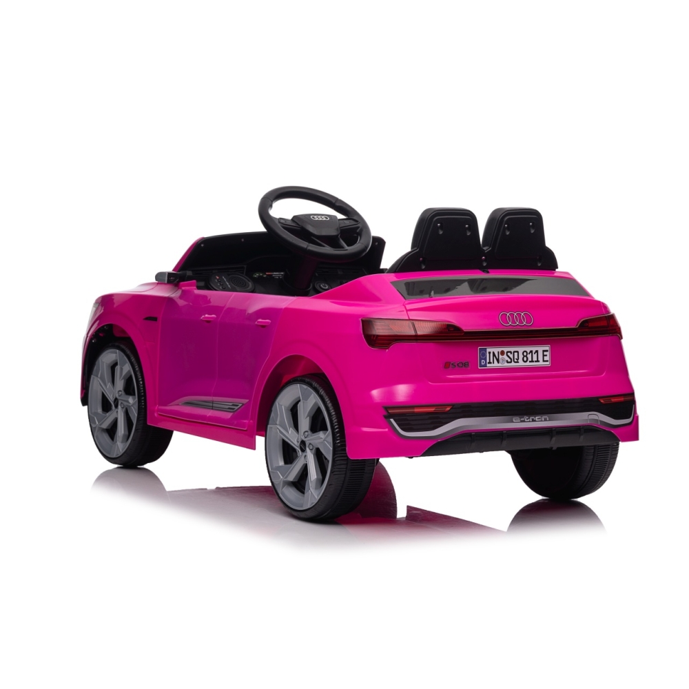 Elektromobilis Audi SQ8, Pink-Elektromobiliai vaikams, Visureigiai-e-vaikas