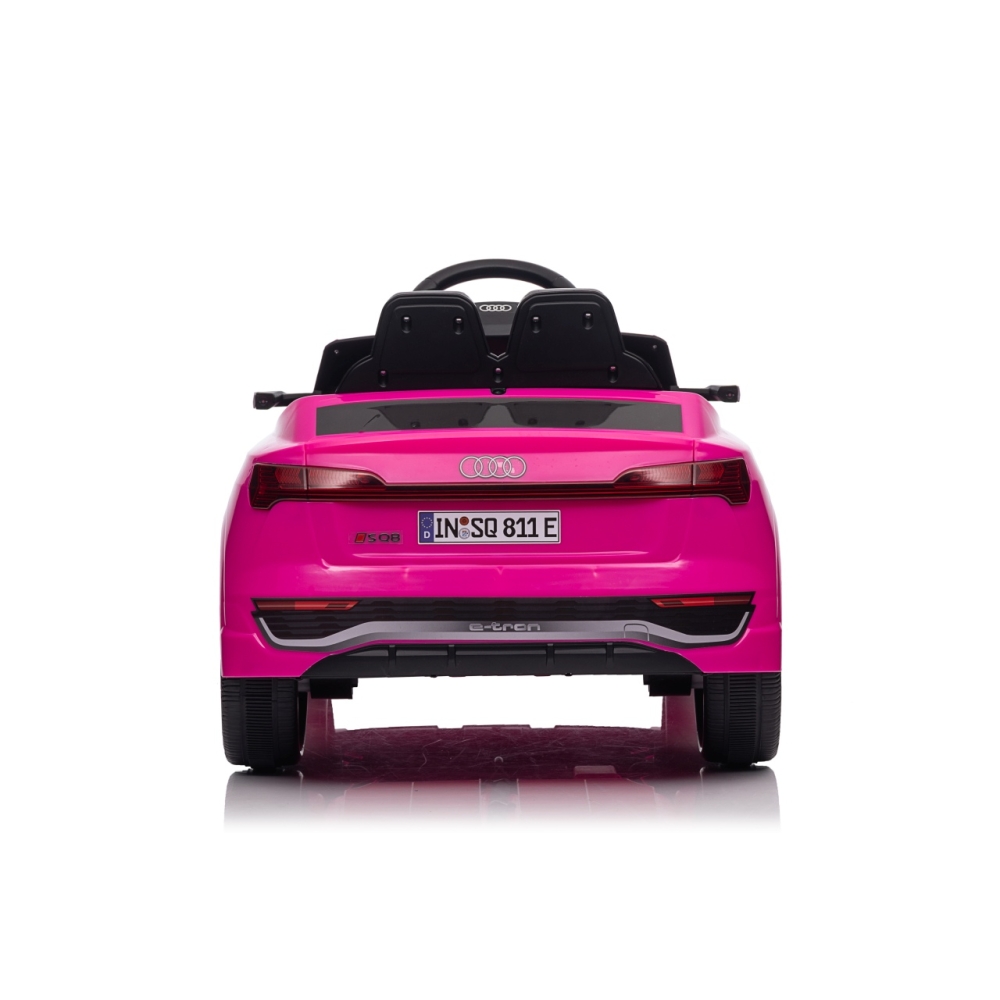 Elektromobilis Audi SQ8, Pink-Elektromobiliai vaikams, Visureigiai-e-vaikas