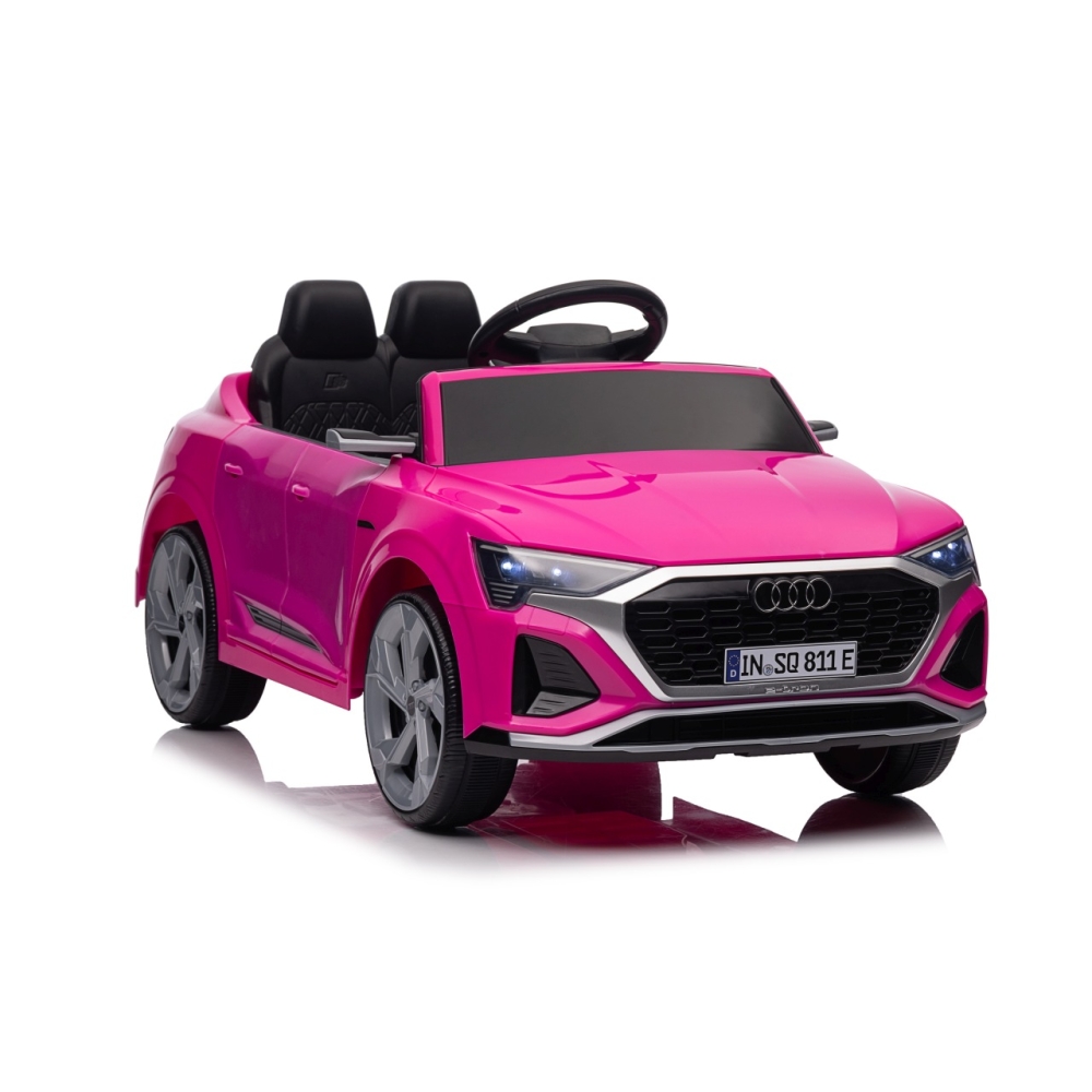 Elektromobilis Audi SQ8, Pink-Elektromobiliai vaikams, Visureigiai-e-vaikas