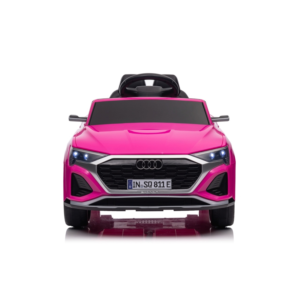 Elektromobilis Audi SQ8, Pink-Elektromobiliai vaikams, Visureigiai-e-vaikas